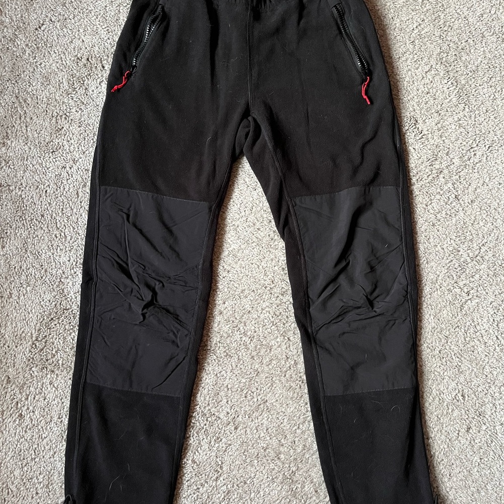 Topo Designs Black Fleece Pants